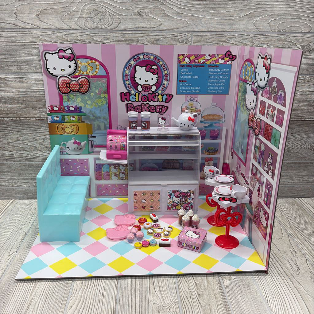 Hello Kitty Bakery Play Set For 18" Doll