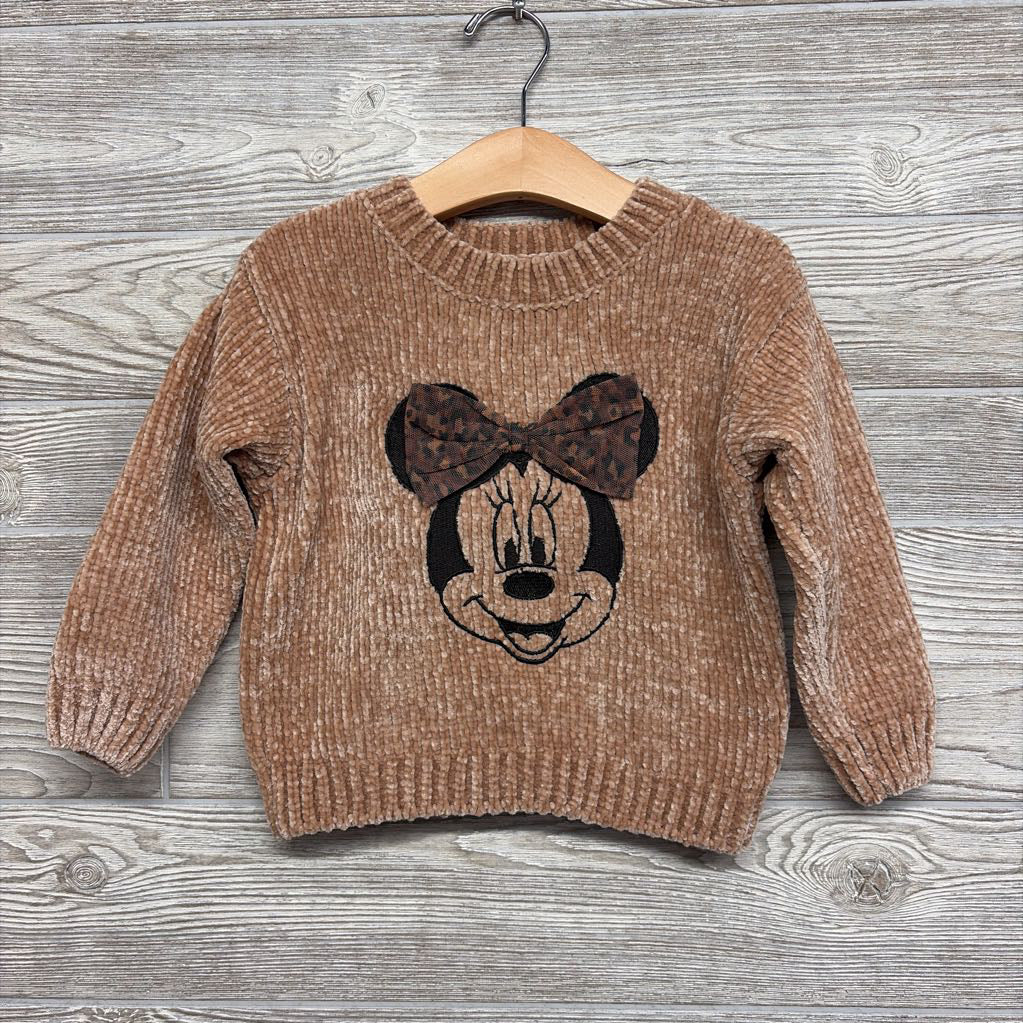 Chenille Sweater Minnie Mouse 2T