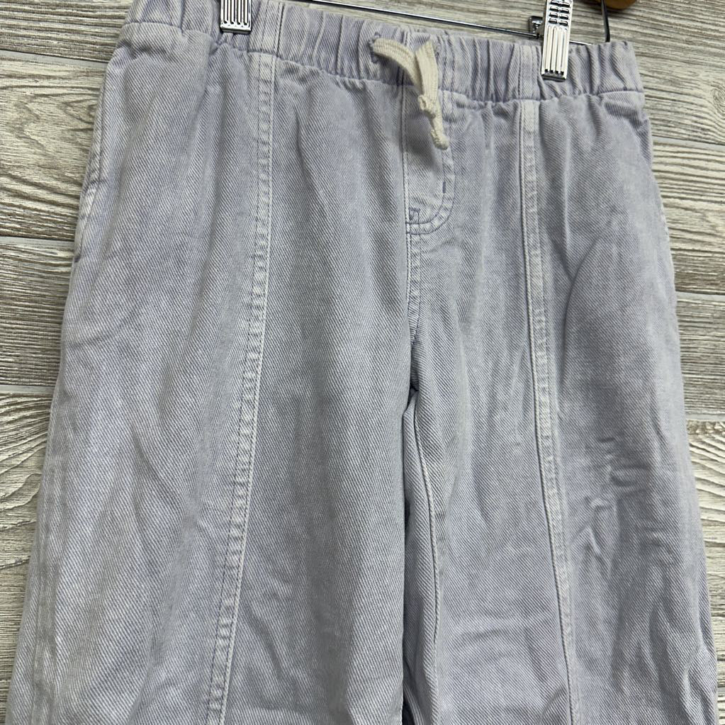 Pull On Drawstring Wide Leg Jeans 8