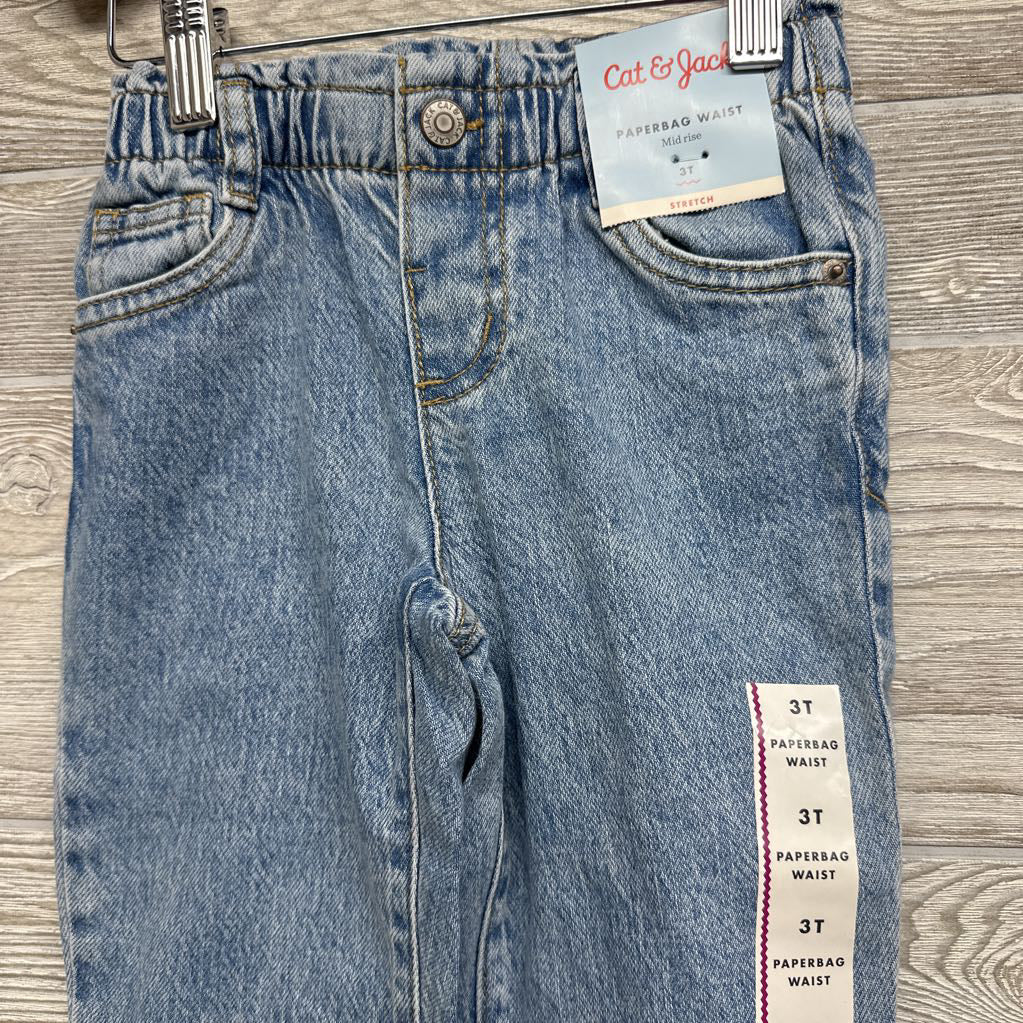 NEW Paperbag Jeans 3T