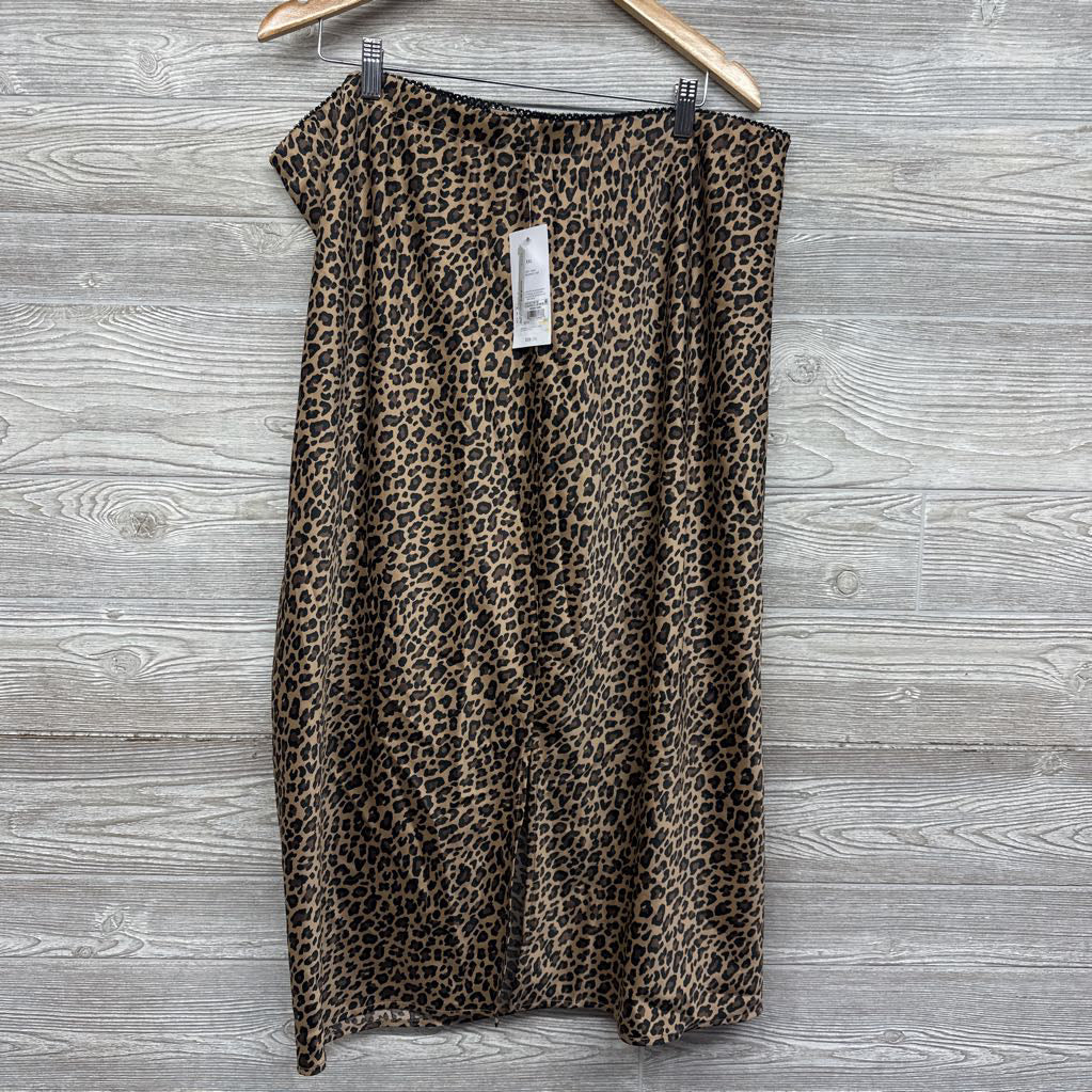 NEW Midi Skirt Animal Print XXL