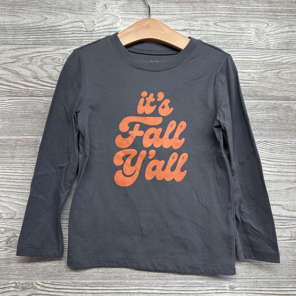 LS Shirt It's Fall Y'all 4T