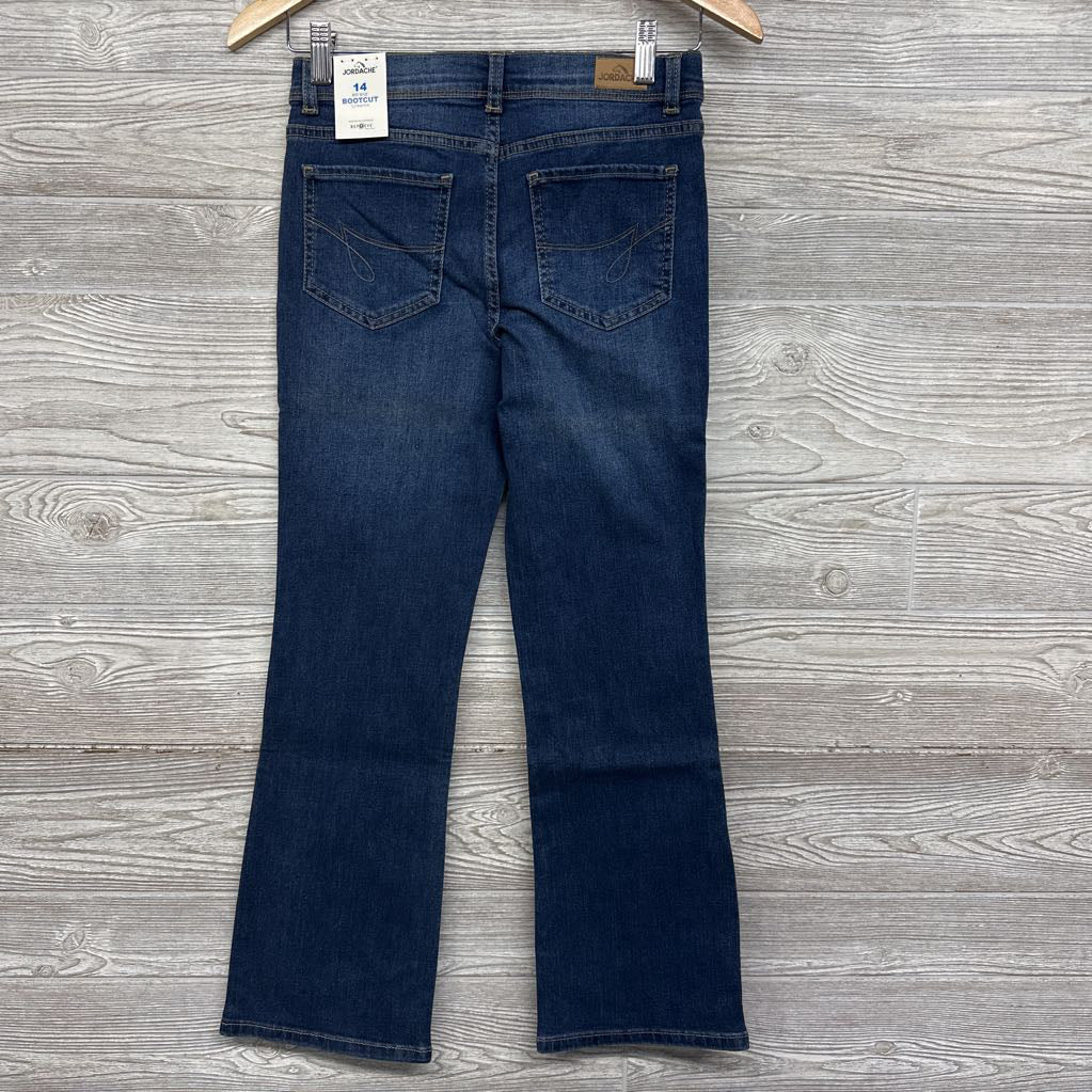 NEW Mid Rise Bootcut Stretch Jeans 14