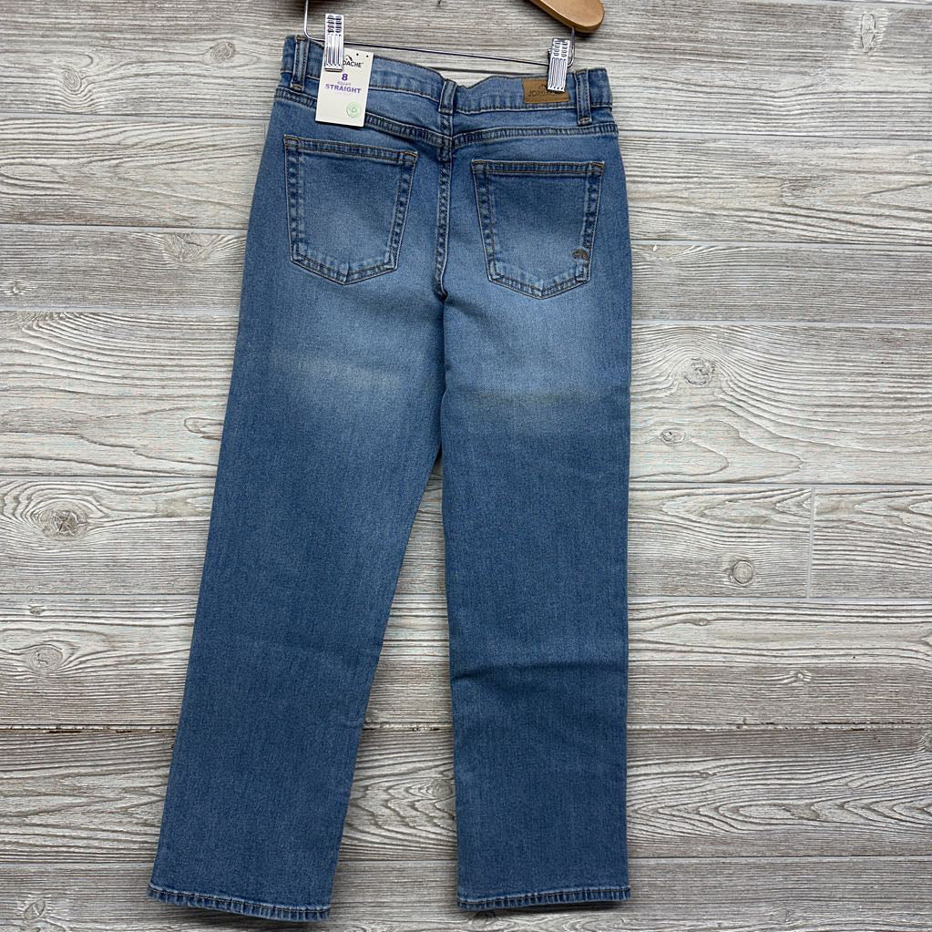NEW Ripped Straight Baggy Jeans 8