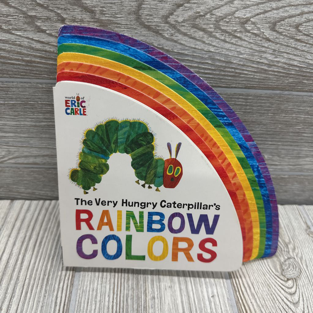 Eric Carle Very Hungry Caterpillar Rainbow Color Board Book