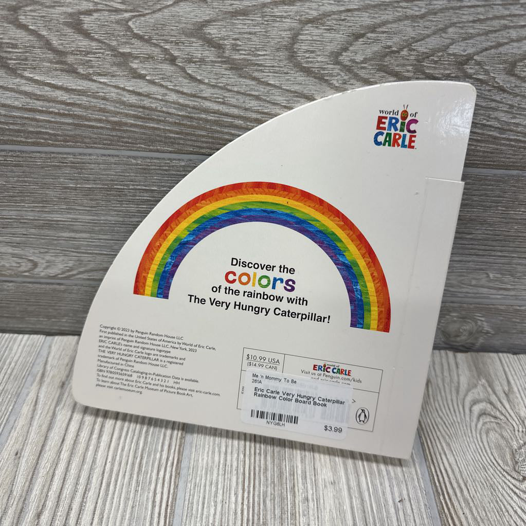 Eric Carle Very Hungry Caterpillar Rainbow Color Board Book