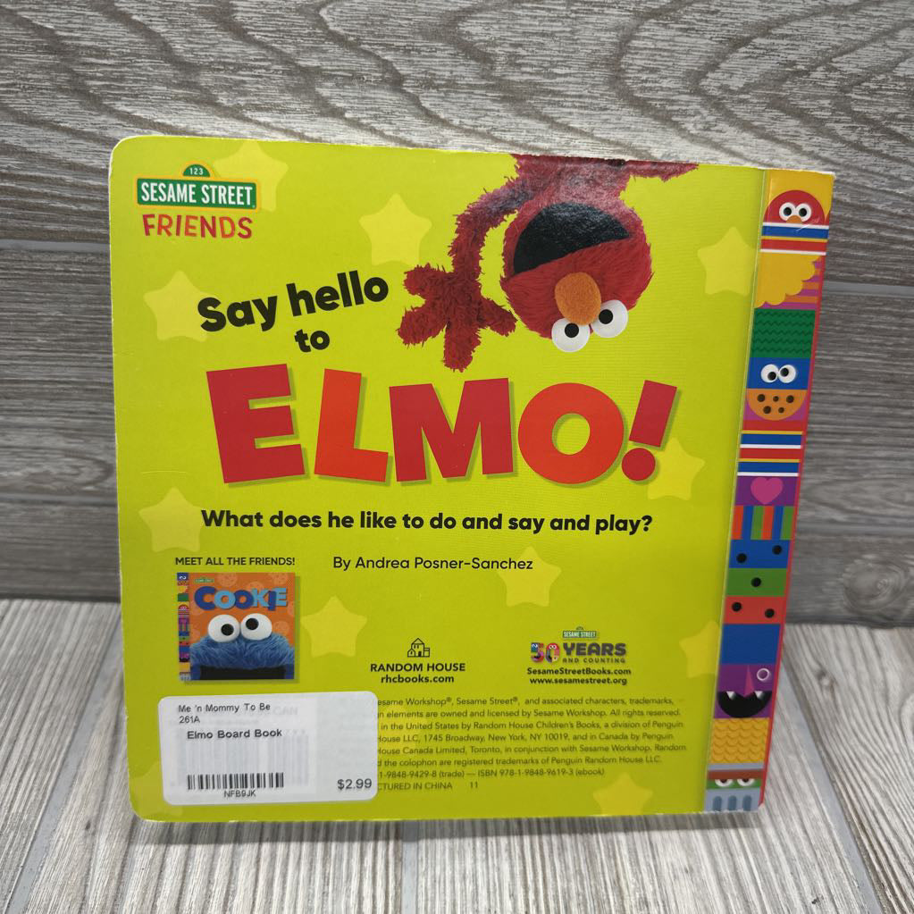 Elmo Board Book