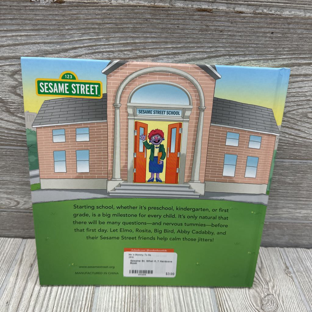 Sesame St. What If..? Hardcove Book