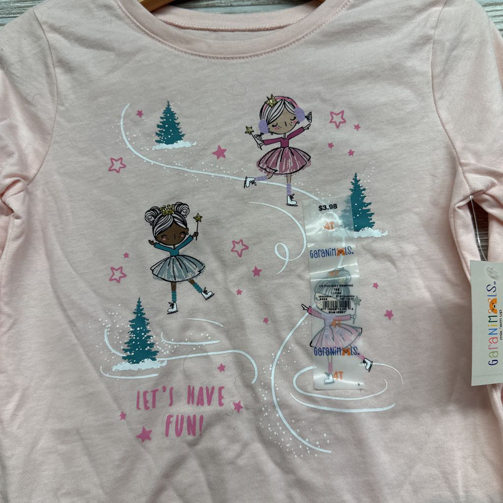 NEW LS Shirt Let's Have Fun 4t