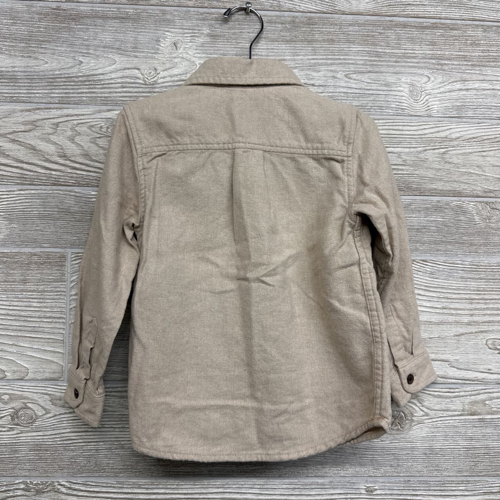 Button Up LS Shirt 4t