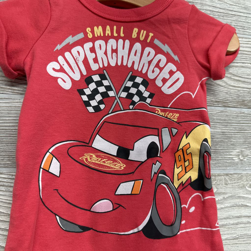 Shorty Romper Small But Charged McQueen 0-3M