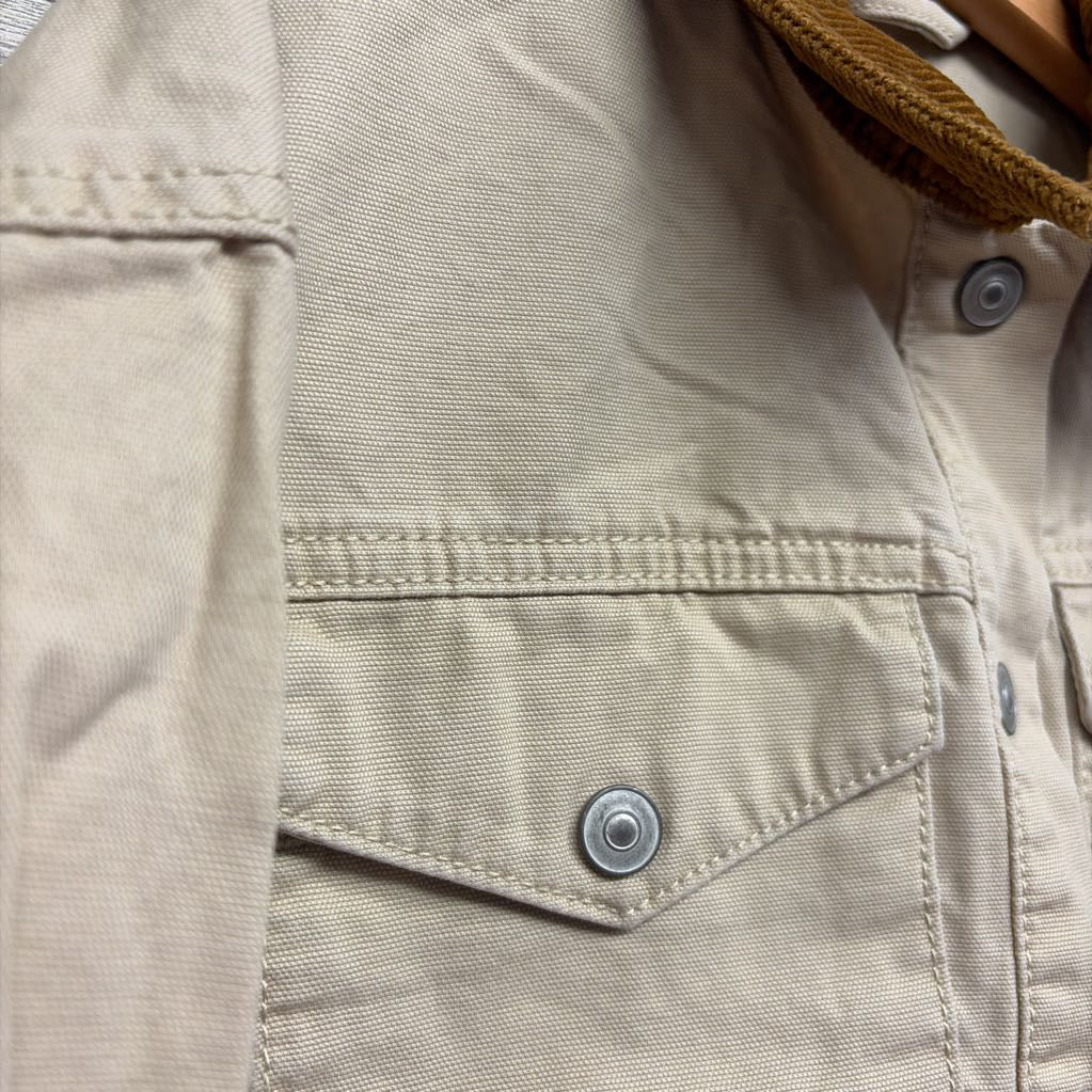 Denim Jacket Corduroy Collar 6-6x