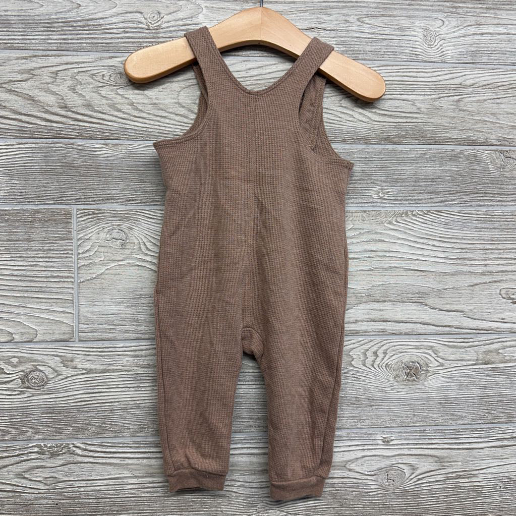 Waffle Knit Overalls 6M