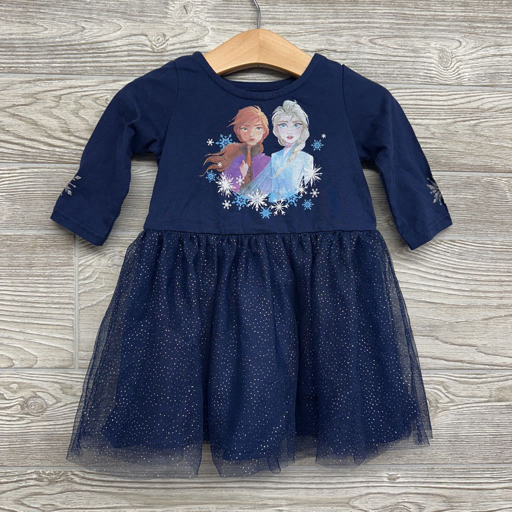 Tulle LS Dress Anna & Elsa 2t