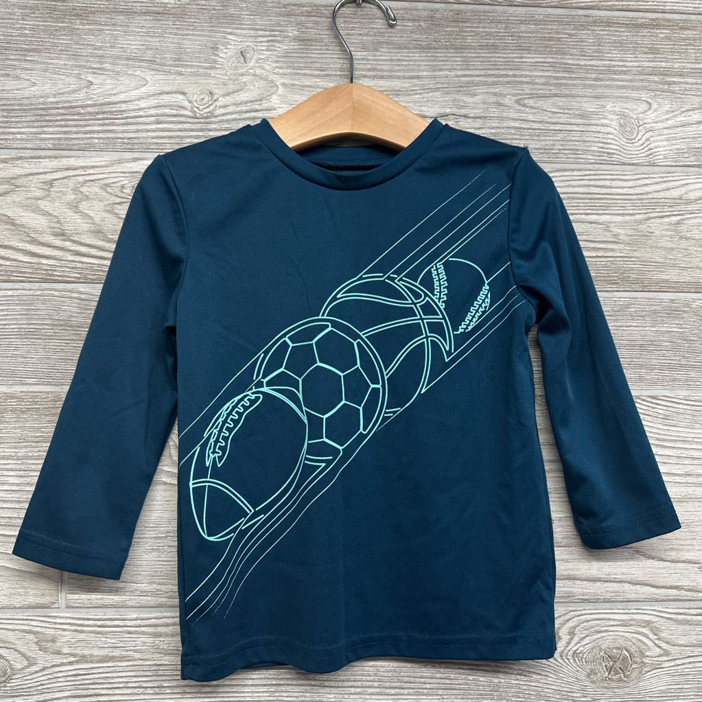 Active Shirt Sports Balls 2t