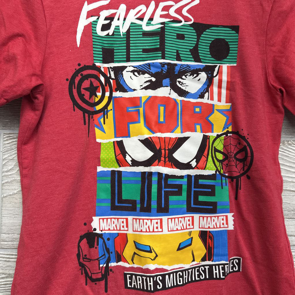 Shirt Fearless For Life Avengers 10-12