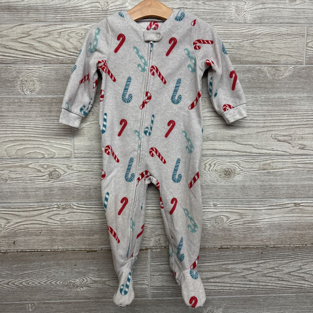 Blanket Sleeper Candy Canes 18M