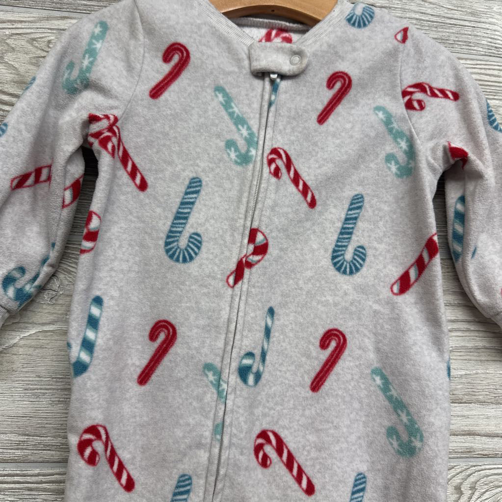 Blanket Sleeper Candy Canes 18M