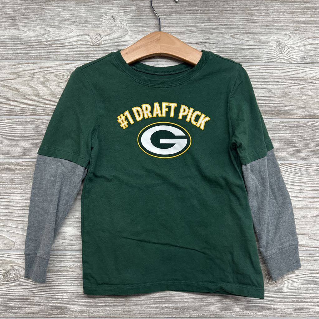 LS Shirt #1 Draft Pick Green Bay Packers 4T
