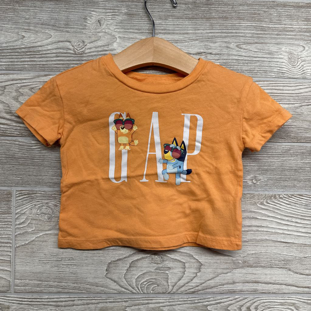 Cropped Shirt Bluey Bingo 12-18M