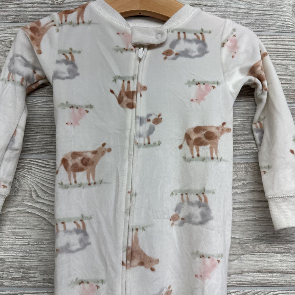 Cozy Sleeper Cows Pigs Sheep 18M