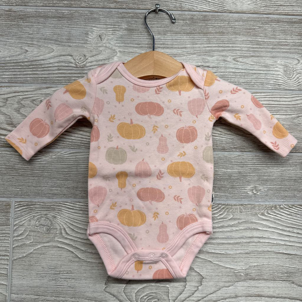 LS Bodysuit Pumpkins 0-3M