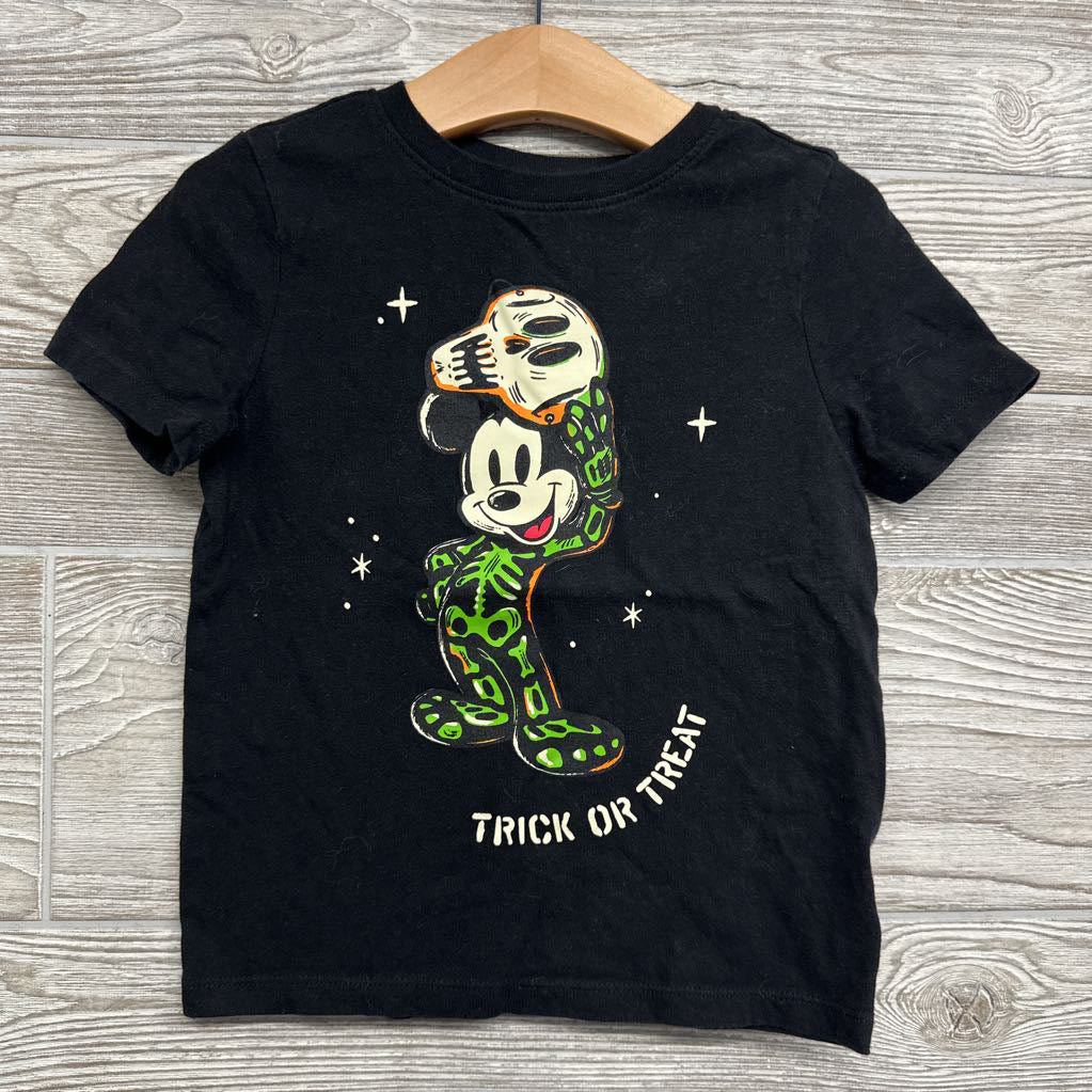 Shirt Mickey Mouse Skeleton 4T