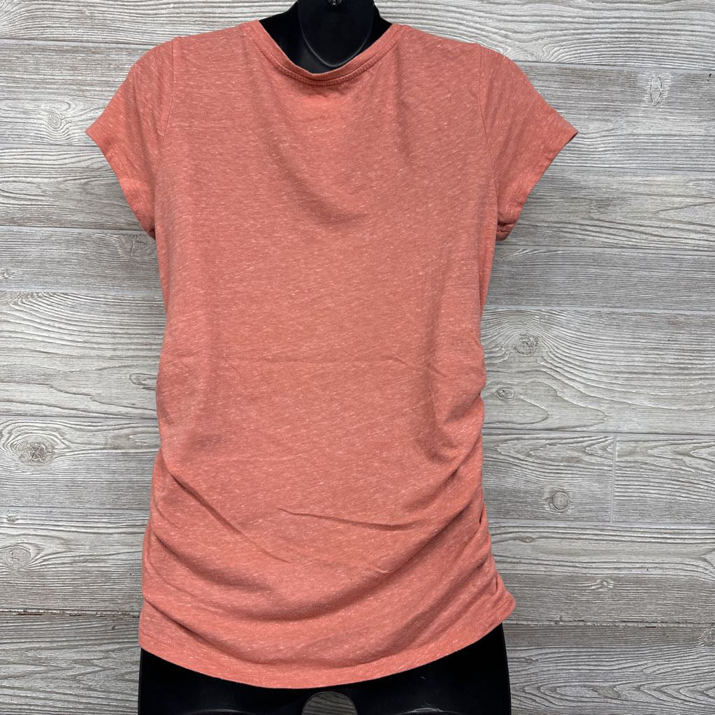 V Neck Ruched Shirt Medium