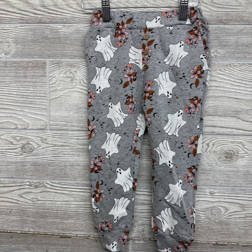 NEW Crewneck & French Terry Joggers Ghosts Flowers 2T