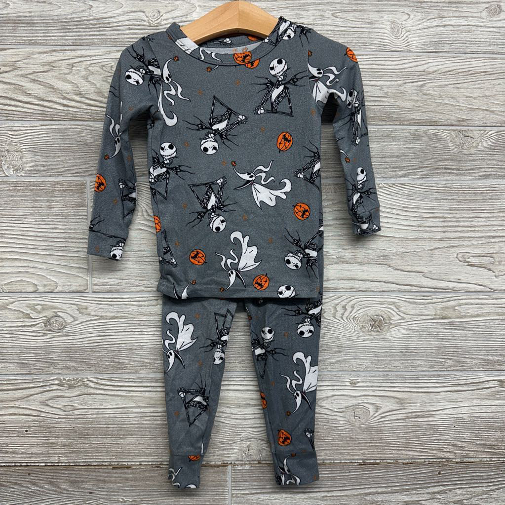 2 Pc LS PJs The Nightmare Before Christmas 3T