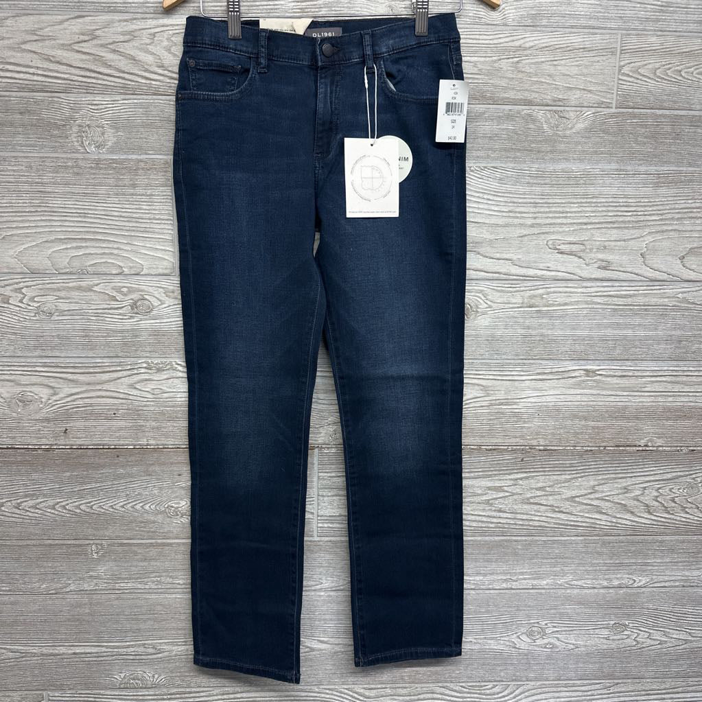 NEW Ultimate Knit Brady Slim Jeans 14