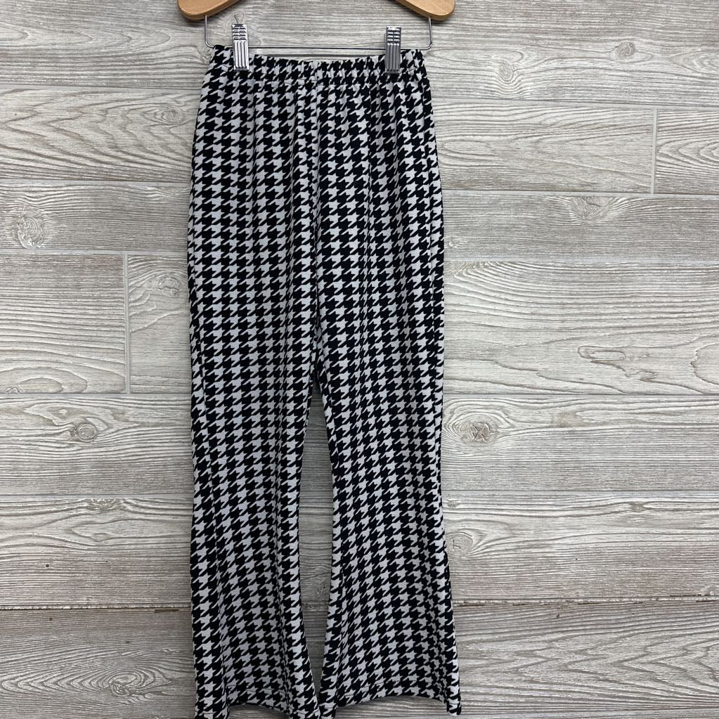 Houndstooth Flare Pants 8