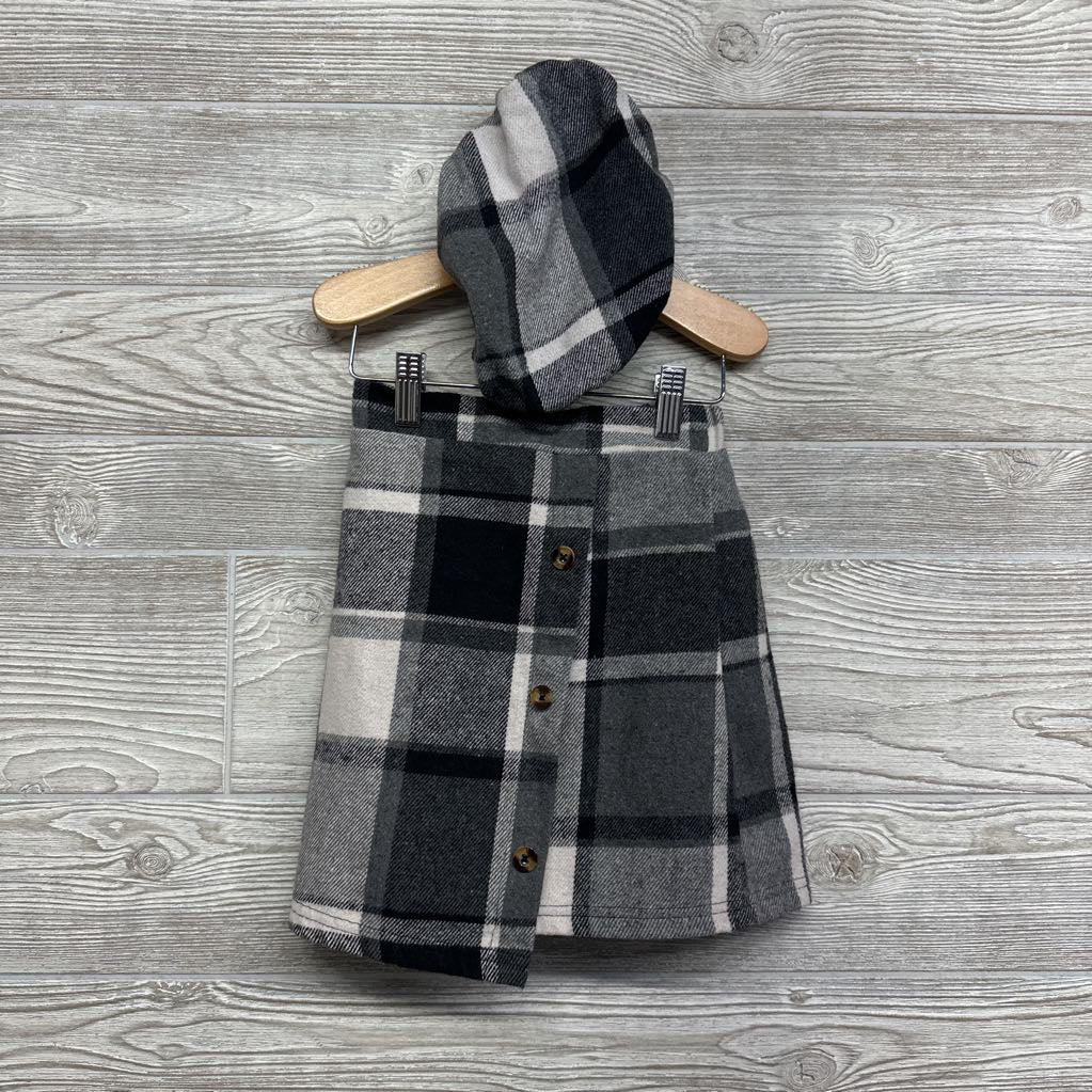 Button Up Skirt & Hat 8