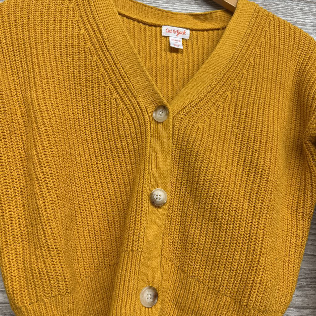 Cropped Knit Cardigan 10-12