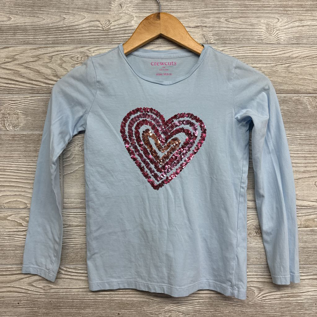 LS Shirt Sequin Heart 8