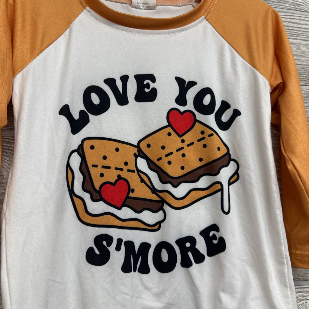 LS Shirt Love You S'more 4T