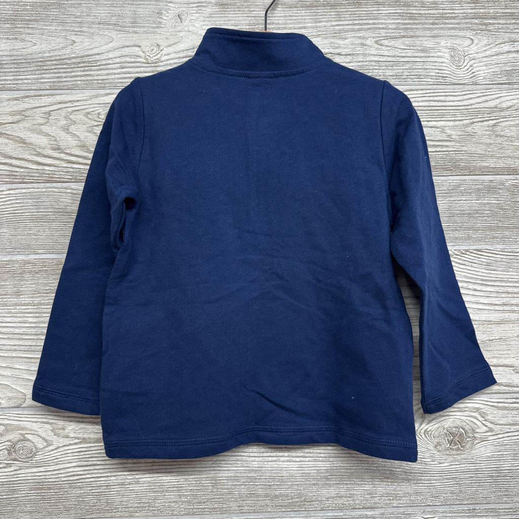 1/4 Zip Pullover Dinos Rock 3T