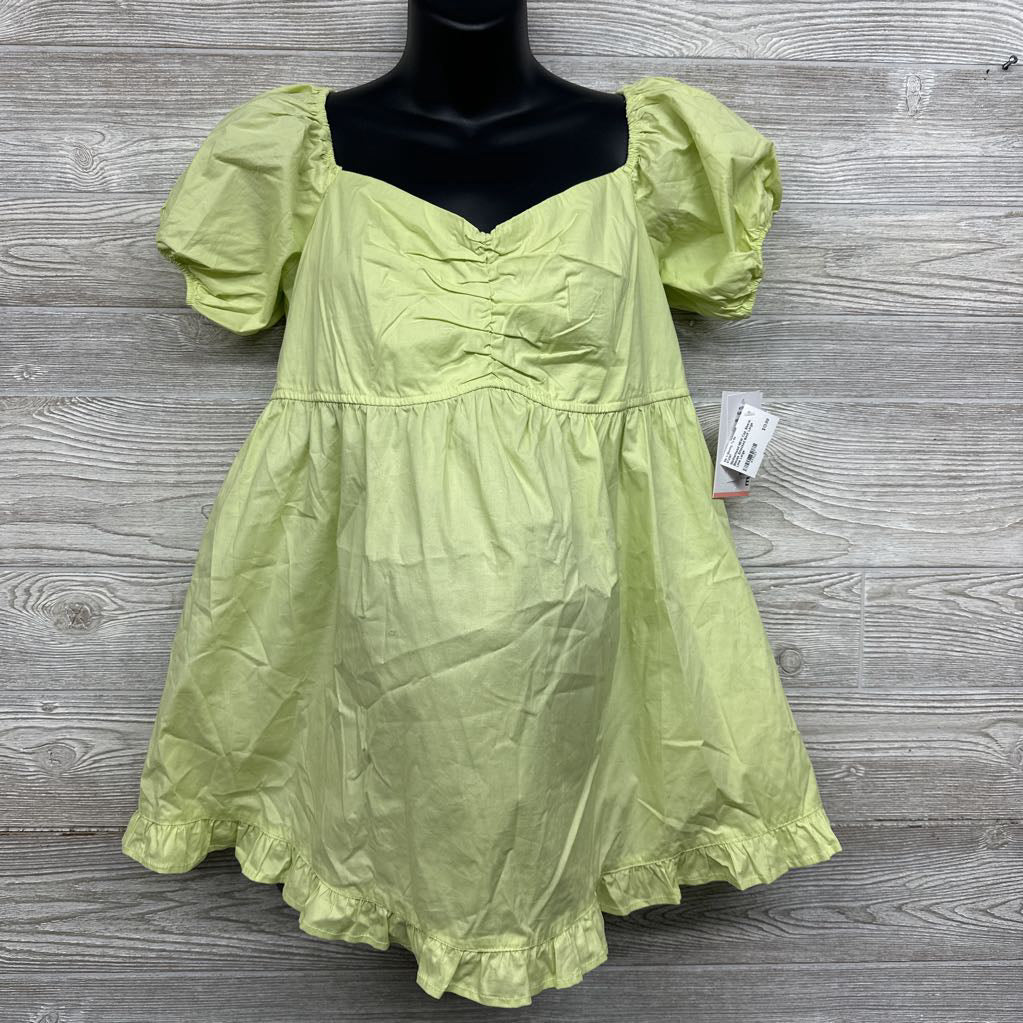 NEW Cap Sleeve Blouse Smocked Back Large