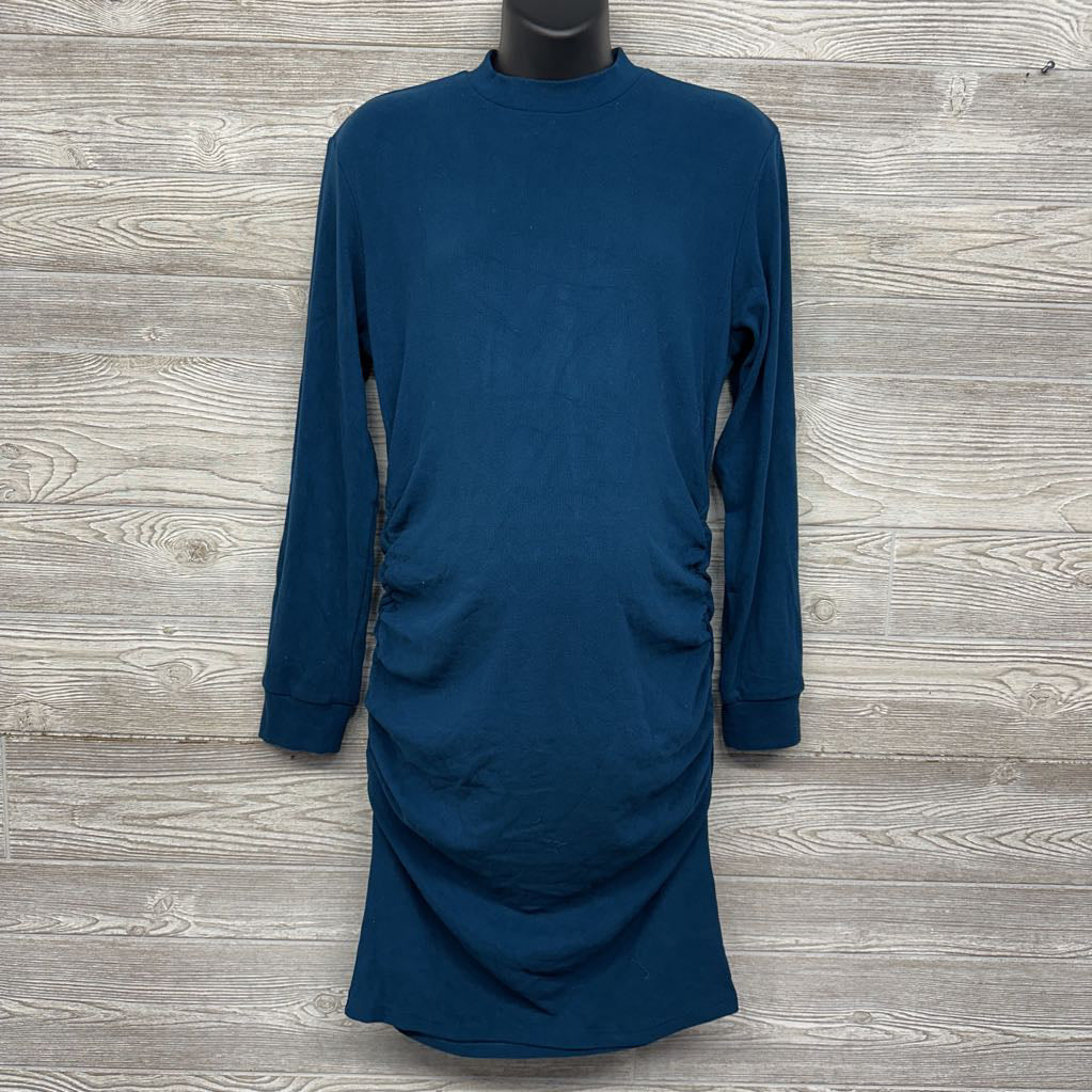 NEW Mock Neck Ribbed Bodycon Dress XL
