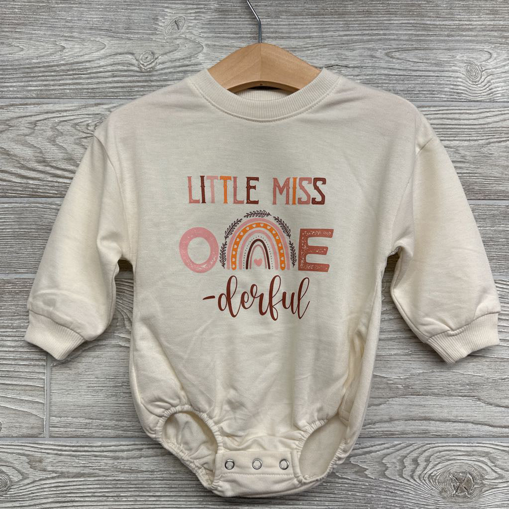 Crew Bodysuit Little Miss One-derful 6-12