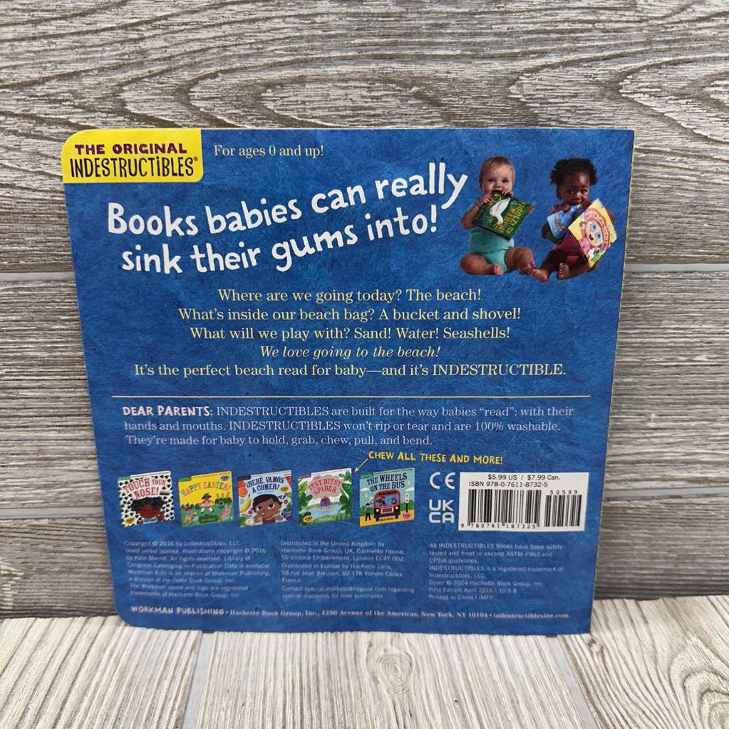 Indestructibles Beach Baby Book