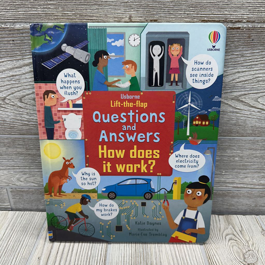 Usborne Lift Flap Questions & Answers How Does It Work