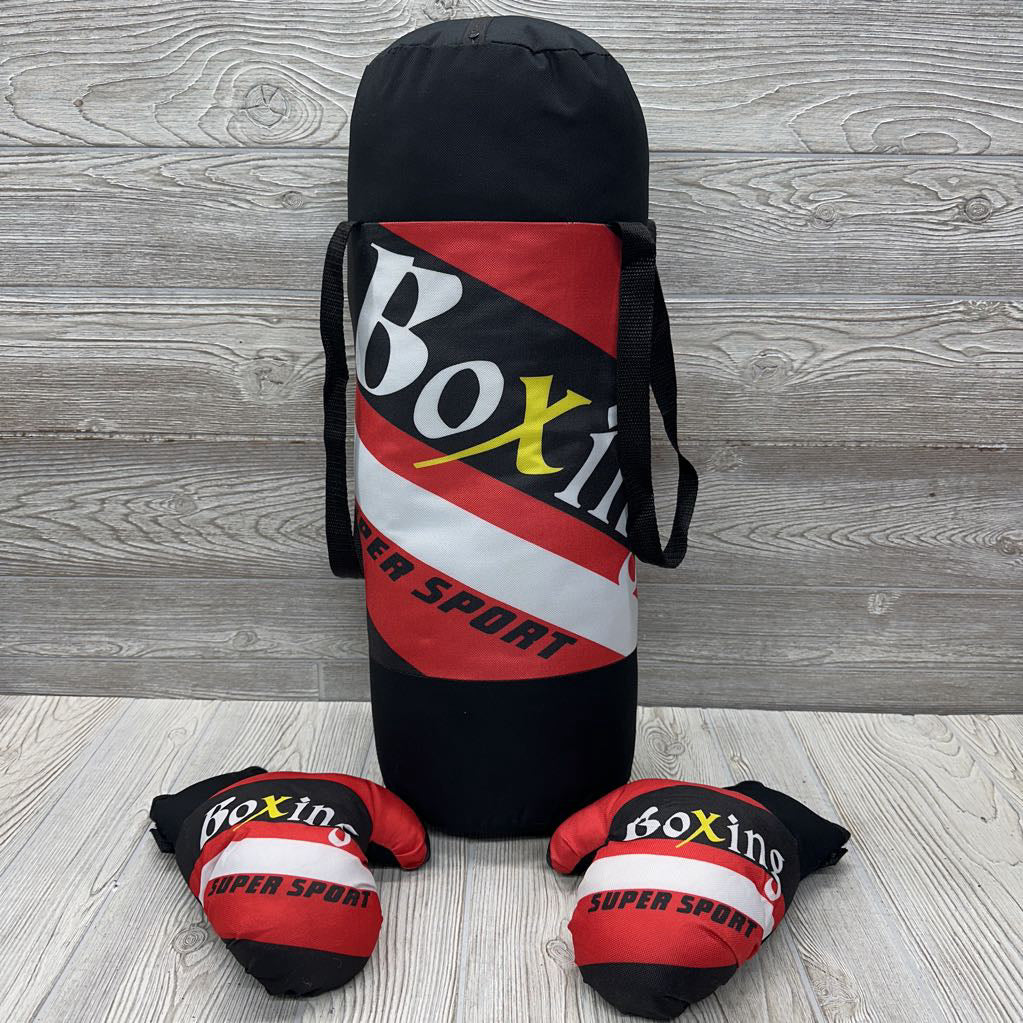 Boxing Bag & Gloves