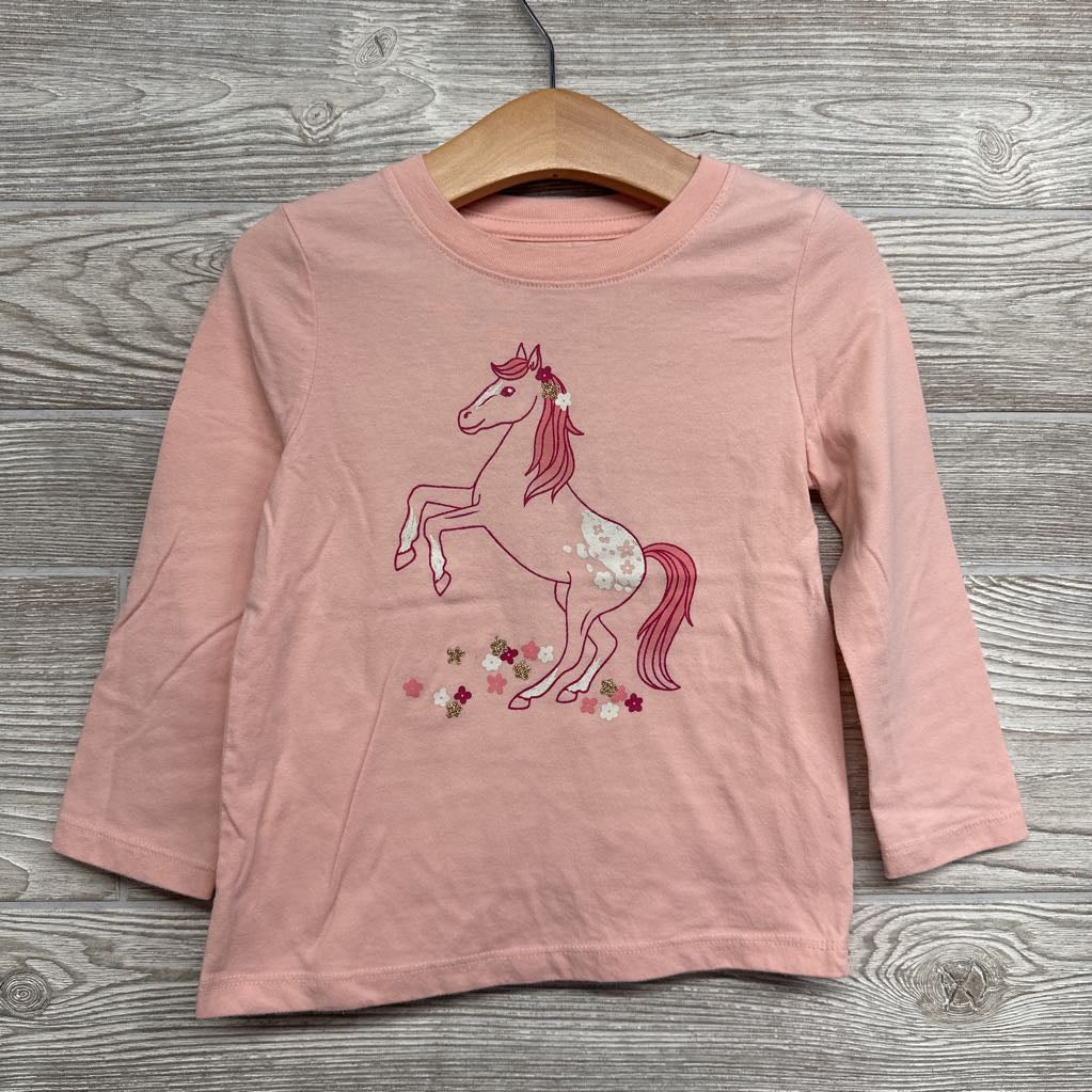 LS Shirt Horse 3t