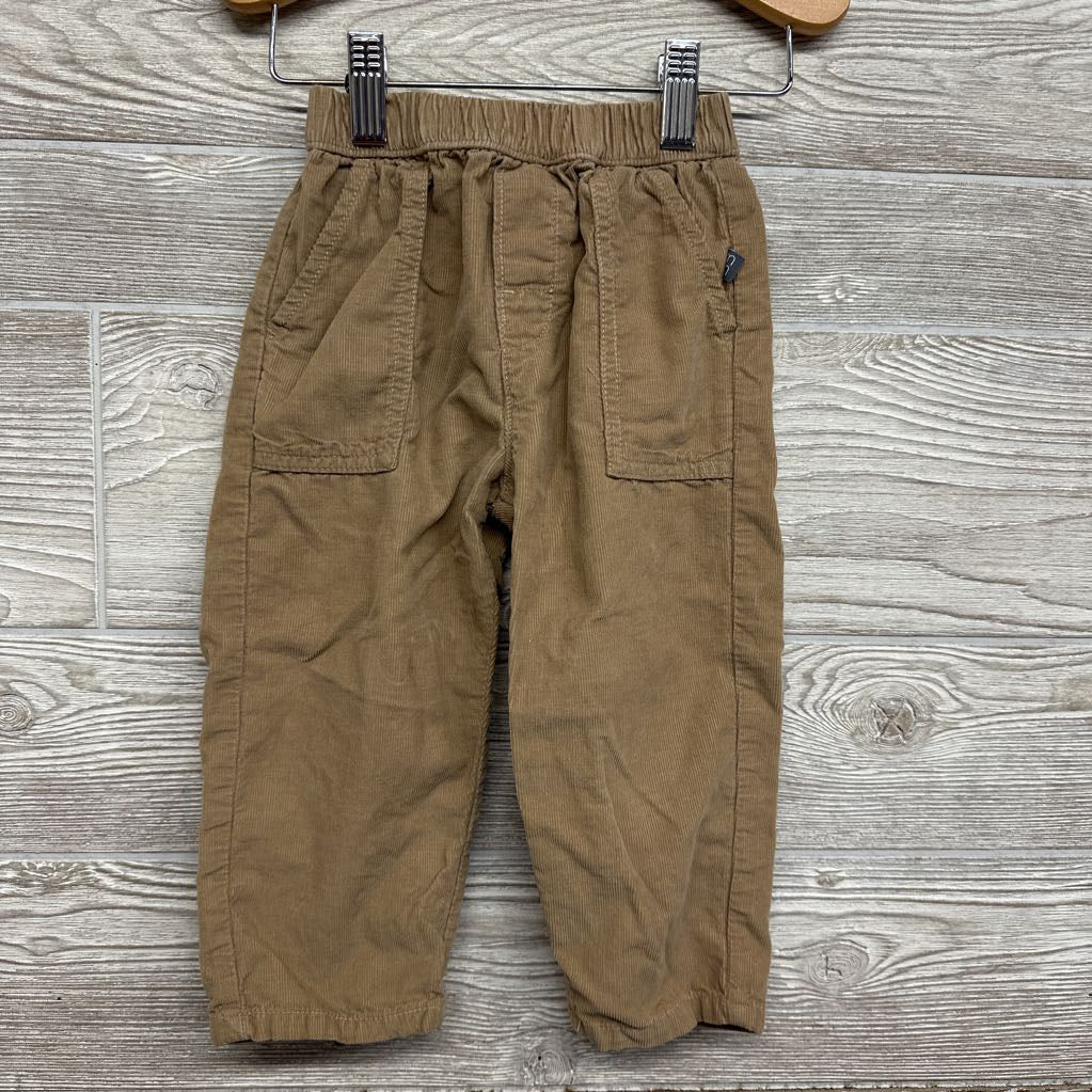 Corduroy Jogger Pull On Pants 2t