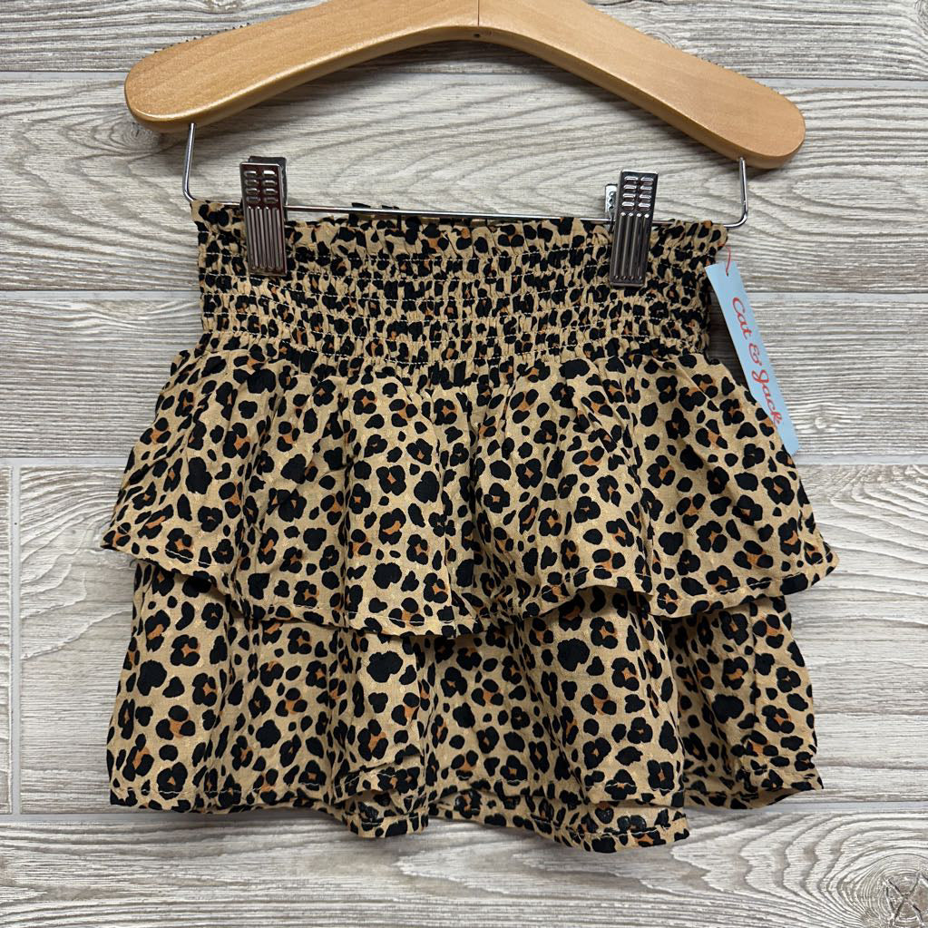 NEW Tiered Skirt Animal Print 3t