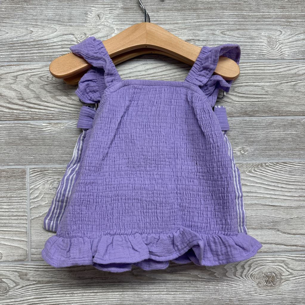 NEW Smocked Tank Top & Striped Shorts 4t