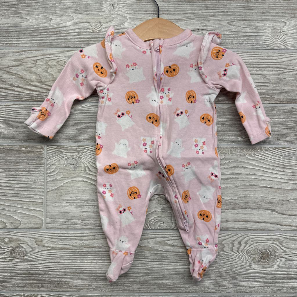 Sleeper Pumpkins & Ghosts 0-3M