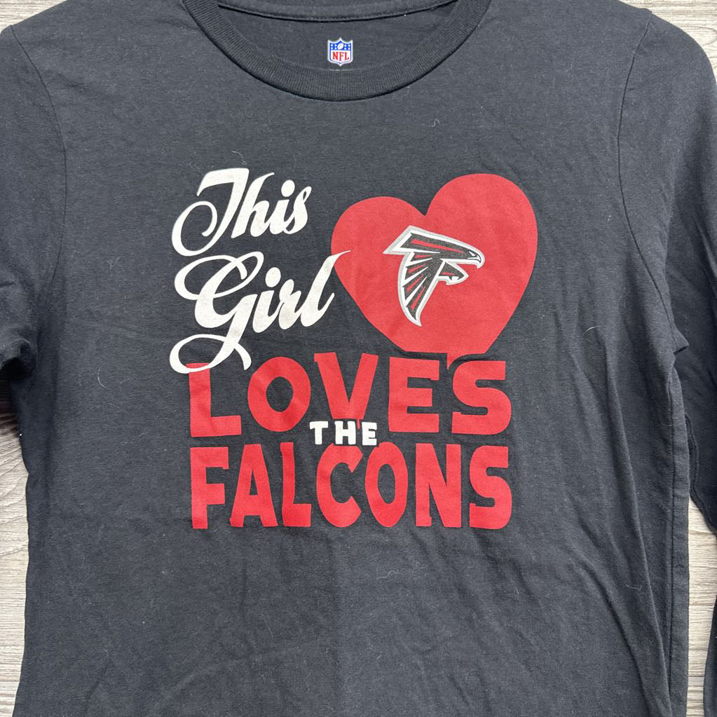 NEW LS Shirt This Girl Loves The Falcons 16
