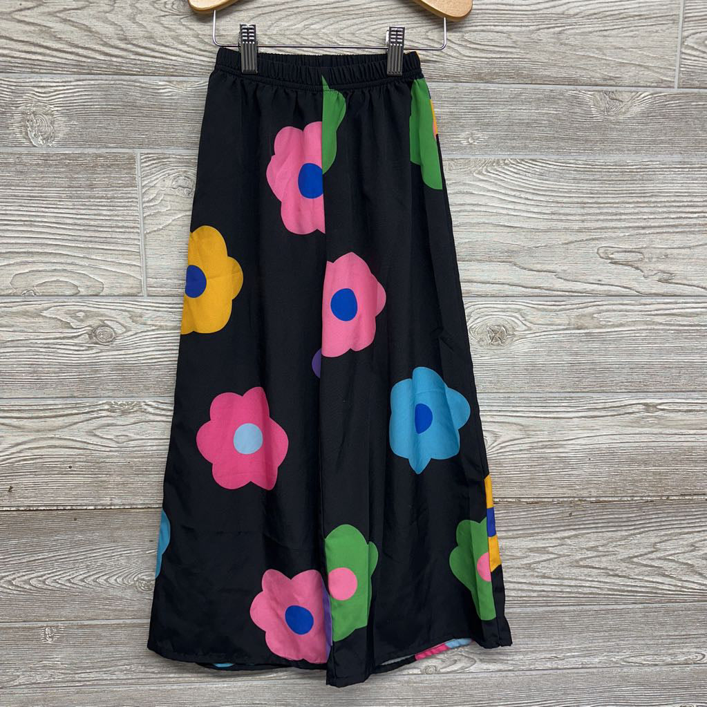 Wide Leg Pants Flowers 7